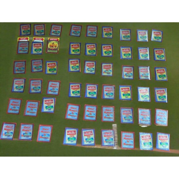 1988 Score Holographic Do You Remember Great Moments in Baseball Trivia Cards - Picture 1 of 3